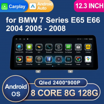 Samochodowy odtwarzacz multimedialny do BMW serii 7 E65 E66 2004 - 2008 System CCC Nawigacja GPS DSP Stereo Android 16 Auto Tools WiFi
