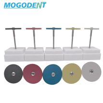 Dental Rubber Diamond Polisher Wheel Disc For Porcelain Zirconia Dentist 26mm Polisher Restorations HP Lab Instrument