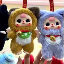 Neue Baby Drei Vinyl Anhänger Milliarden Katze Serie Blind Box Nette Puppe Kawaii Umhängetasche Anhänger Baby Drei Geheimnis Box Spielzeug Geschenk