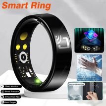 NEUER NFC Smart Ring 2025, Multisport, 5 ATM, wasserdicht, Bluetooth, Gesundheit, Herzfrequenz, Blutsauerstoff, Schlafmonitor, Männer und Frauen, Smartring