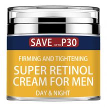 Gesichtscreme für Männer, Feuchtigkeitscreme, Anti-Aging-Creme für Männer, Kollagen, Retinol und Hyaluronsäure, Tag- und Nachtcreme, Anti-Falten-Gesichtsbehandlung