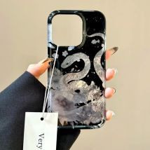 Neujahrsmode Blume Schlange Handyhülle für iPhone 17 Hüllen iPhone 15 11 12 13 14 16 Pro Max XS X XR 7 8 Plus 17Air Clear Cover