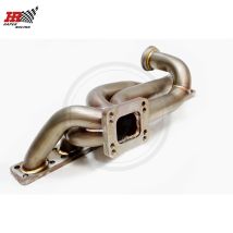 HP RACING Top-Mount-Sandstrahl-Turbokrümmer T3/T4, 3,0 mm dick, 42 mm Außendurchmesser, für BMW M50 M52 M54 S50 S52 E30 E34