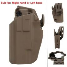 Taktyczna kabura na broń do GLock 17 20 21 22 37 SIG P226 Kabury myśliwskie na broń Airsoft Combat Gun Case