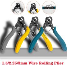 1.5/2.25/3mm Wire Rolling Plier Set for Wire Winding Bending Repair Jewelry Making Tool Round Nose Pliers for Wire Ring Wrapping