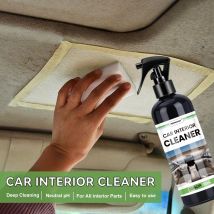 Auto Innen Reiniger Spray Decke Reiniger Leder Flanell Gewebt Stoff Wasser Frei Mehrzweck Auto Dash Reinigung Werkzeug P105