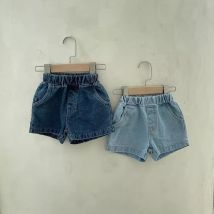 Sommer Kleinkind Jungen Denim Kurze Kinder Jeans Tasche Shorts Kinder Hosen Baby Shorts 1-4 Jahre Alt Outwear Casual Hosen