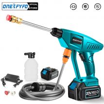 30BAR Cordless Pulitore Ad Alta Pressione Lavatrice Pistola Ad Acqua A Spruzzo Lavaggio Auto Macchina Per La Pulizia Dell'acqua A Pressione per Makita 18V Batteria