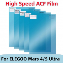 5 Stücke 7 Zoll ACF Film 235x160mm Für ELEGOO Mars 4 Ultra Mars 5 Ultra 0,3mm UV Harz 3D Drucker Release Filme ACF Blatt LCD SLA