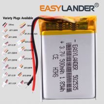 502535 3,7 V 500 mAh wiederaufladbarer Lithium-Lipo-Li-Ionen-Polymer-Akku