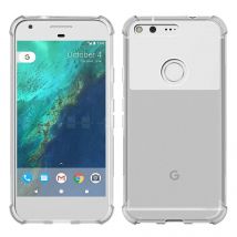 Für Google Pixel 1 2 3 3A 4 4A XL Hülle Airbag Stoßfeste TPU-Schutz Silikon Rückseiten-Schutzhülle für Google Pixel 10A 9A 8A 10 9