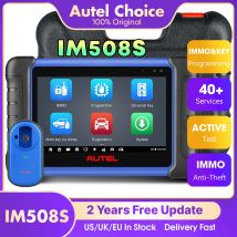 Autel MaxiIM IM508S IMMO Strumenti diagnostici per la programmazione chiave Programmatore automatico OBD2 Scanner Tutti i sistemi 2 anni Aggiornamento gratuito PK KM100