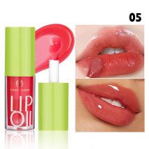 YOUNG VISION Transparentes Lippenöl, 6 Farben erhältlich für feuchtigkeitsspendendes Lippenöl für die Lippen, angereichernder Lippenschutz, Lipgloss
