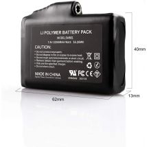 7.4V 3000 mAh Caricatore Batteria ricaricabile ai polimeri di litio Guanti riscaldati Calzini Giacche riscaldate Gilet Guanti da moto Batteria USB
