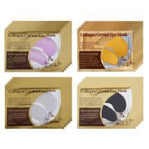 40 Stück = 20 Paar Gold Collagen Crystal Augenmaske Anti-Dunkle Ringe unter den Augen Straffende Augenklappen Feuchtigkeitsspendende Augen Hautpflege