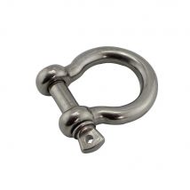 5 Pieces 304 Stainless Steel Safety Bolt Type Anchor Shackle 4mm 5mm 6mm 8mm 10mm Mini Large Rigging Hardware Boat Rope Shackles