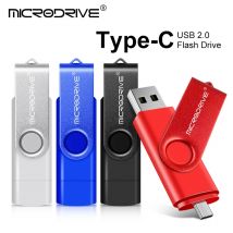 Metalowy pendrive OTG 2 w 1, pamięć USB typu C, 4GB 8GB, pendrive 32GB 64GB 128GB, pendrive USB, pendrive USB 2.0, pamięć flash USB, memoria USB