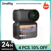 SmallRig Screen Protector for DJI Osmo Nano 3-Pack Value Set High-Clarity Glass Precison Ultra-Thin Enhanced Protection 5817