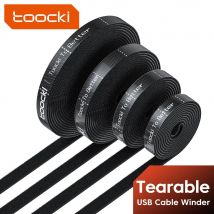 Toocki kabel organisator kabel management tearable organi sador kabel wickler bindet telefon zubehör kabel organisator 1m 2m 3m 5m