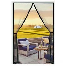 Schermo per porta magnetico Dimensioni personalizzate Tenda per zanzariera Mosca per insetti Chiusura automatica Maglia invisibile per cucina Soggiorno interno
