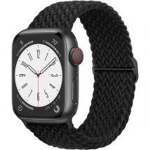 Pleciony pasek Solo Loop do Apple Watch 44mm 40mm 49mm 46mm 42mm Elastyczna nylonowa bransoletka iWatch serii 11 10 9 8 se 3 Ultra2