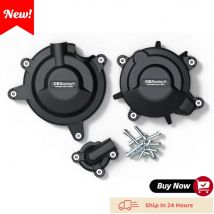 Per Kawasaki NINJA 500 Z500 2024 Copertura protettiva per motore moto da corsa GB composita in nylon e fibra di vetro