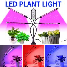 Full Spectrum LED Grow Light Flower Seed Hydroponics coltivazione Growth Box lampada per piante da interno impermeabile funzione di temporizzazione dimmerabile