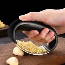 Tritatutto per aglio manuale in acciaio inossidabile Tritacarne manuale per tagliare l'aglio Utensili per frutta e verdura Accessori da cucina Gadget