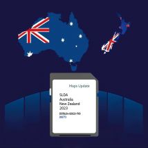 Software di aggiornamento GPS da 8 GB Mappa di navigazione SLDA Scheda SD Australia Nuova Zelanda per veicolo Suzuki Baleno/Ignis/Jimny/SX4/Vitara/Swift