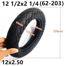 12x2,50 Kinder fahrrad Roller Reifen 12 1/2x2 1/4 (62-400) schlauch loser Doppelwaben-Vollreifen für E-Bike-Elektro rollstuhl reifen