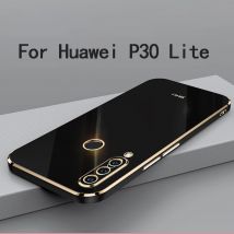 Für Huawei P30 Lite Fall Weiche TPU Fall Für Huawei P30 Lite Anti-fingerprint Kamera Schutz Abdeckung