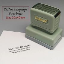 Namensstempel für Lehrer, individueller Namensstempel, Unterschrift, Kalligraphie, selbstfärbender personalisierter Stempel für Schüler, Kinderkleidung, Tintenstempel