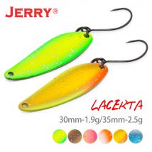 Jerry Lacerta Fishing spinning Spoon Lures 1.9g 2.5g Aera Trout Trolling Single Hooks Micro Hard lures