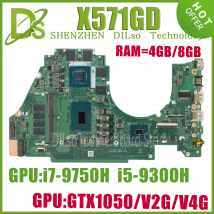 KEFU DA0XKTMB8C0 per ASUS VivoBook X571GT X571GD K571GD VX60G Scheda Madre Del Notebook Con I5-9300H I5-8300H GTX1650/1050 Prova di 100%