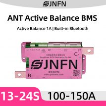 ANT Smart BMS 1A Active Balanced 13S 16S 48V Lifepo4 17S 20S 60V 21S 22S 23S 24S 72V Lifepo4 Li-Ion 100A-150A BMS mit RS485/BT