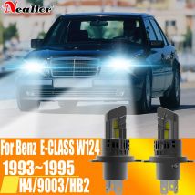 H4 HB2 9003 Led Scheinwerfer Canbus Kein Fehler Auto Birne High Power Weiß Nebel Licht Diode Lampe 12 v 55 watt Für Benz E-KLASSE W124 1993 ~ 1995