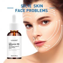 LGRAMER Niacinamide Facial Essence nährt die Haut aufhellend, Anti-Aging und Anti-Falten, geeignet für alle Hauttypen