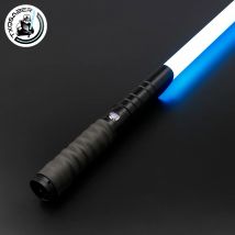 TXQSABER Spada Laser RGB Altalena Liscia Pesante Duello Impugnatura In Metallo Blaster Cambia Colore Fantasma Yoda Jedi Giocattoli Cosplay Spada Laser