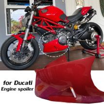 M1100 Bauchwanne für Ducati Monster 696 795 1100 796 Motorspoiler Schutzfolie Abdeckung unter der Motorhaube untere Verkleidung Bellypan Moto
