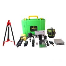 Fukuda Livello Laser Rotante 360 16 Linee 4D Raggio Verde Linea Trasversale Livellatore Laser Autolivellante Orizzontale Verticale Interno Esterno