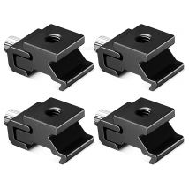 Adaptador de soporte de Flash de zapata fría de Metal para cámara de 2cps con rosca de tornillo de trípode de 1/4 "-20 para flash speedlite Nikon Canon