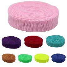15mm Extra Wide Flat Fly Knitted Shoelaces Warm Stretchable Design Halloween Christmas Winter Perfect for Branded Shoes Unisex