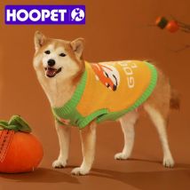 HOOPET Niedlicher gestrickter Haustierpullover, Hundeherbst- und Winterpullover, warme Kleidung, Shiba Inu Chihuahua Bulldogge für kleine und mittelgroße Hunde