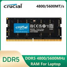 Memoria per Laptop Crucial DDR5 4800 5600 MT/s MHz 8GB 16GB 32GB RAM 262pin SO-DIMM memoria per