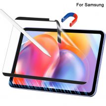 Paper Feel Wiederverwendbarer magnetischer Displayschutz für Samsung Galaxy Tab A9 A8 S6 Lite S7 S8 S9 FE Plus Matte Frosted Writing Film