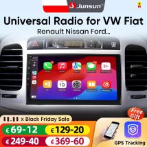 Junsun 7 "9" 10.1 "Universale CarPlay Android Auto Radio Per VW Volkswagen Fiat Renault Nissan Hyundai 4G Auto Multimedia Autoradio