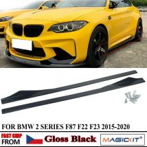 MagicKit GLÄNZEND SCHWARZ FÜR BMW F22 F23 M PERFORMANCE STYLE SEITENSION ROCK EXTENSION 13-18 KLINGE