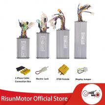 RisunMotor Ebike Controller 36V/48V 750W 1000W 30A Elektrische Fahrrad Bürstenlosen DC Controller Unterstützung Regenerative funktion