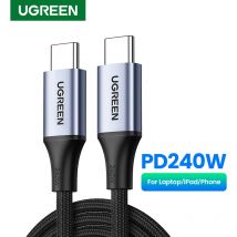 Cavo USB tipo C UGREEN 240W per iPhone 15 Samsung S23 Power Line PD3.1 per PS5 Nintendo Switch 5A