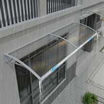 Fenster Markise Baldachin für Tür Außen überhang Markisen abs Halterung Polycarbonat Dach abdeckung antike cm